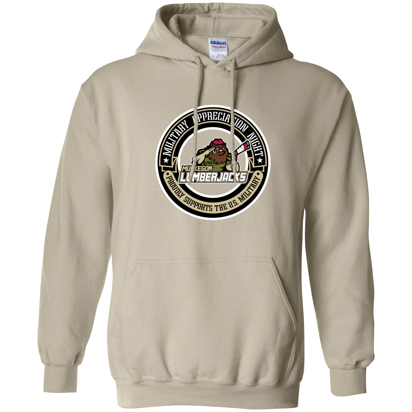 Sand Military Appreciation Sweatshirt 2025-2026