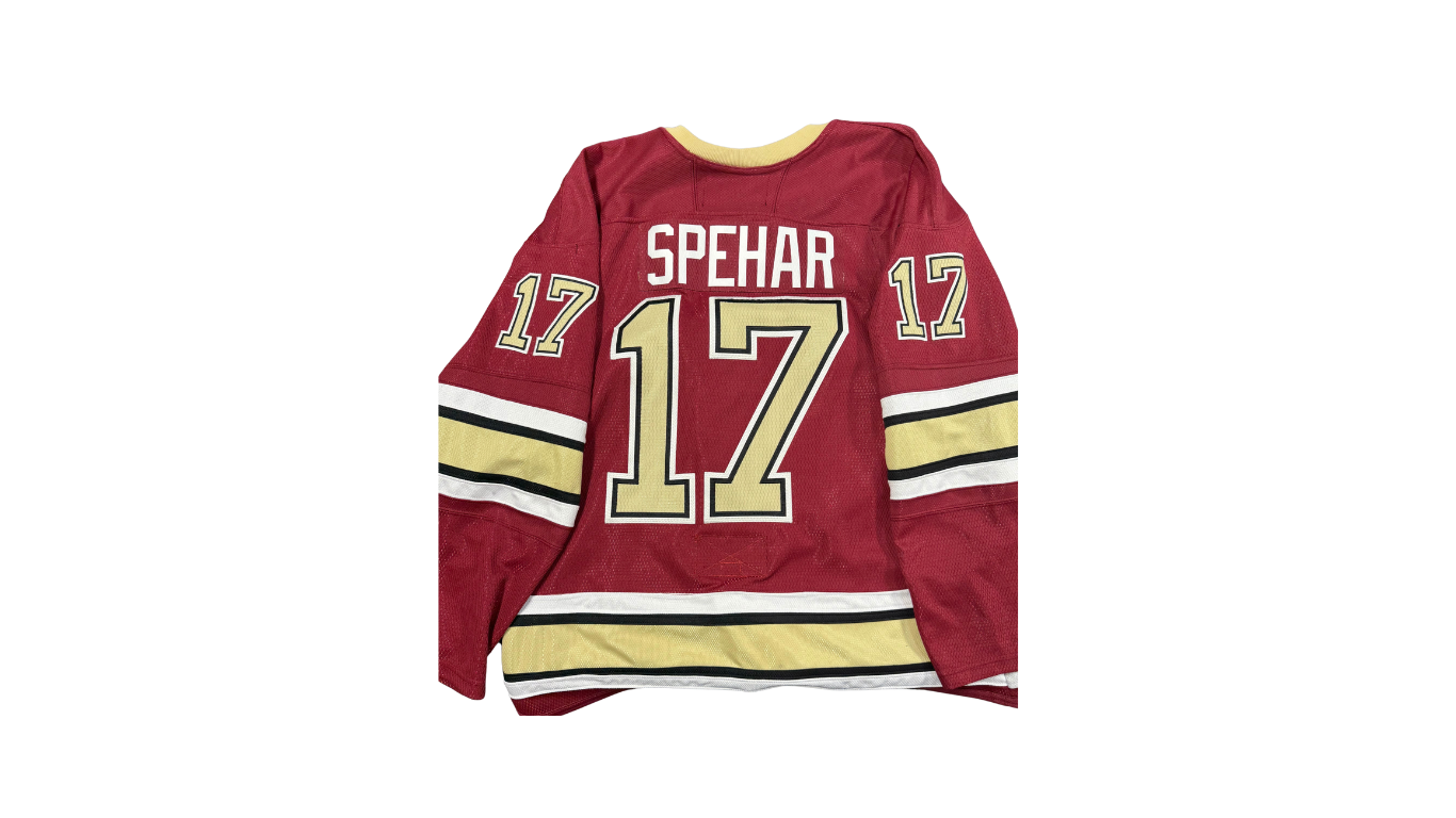 #17 Sam Spehar Game Worn Jersey