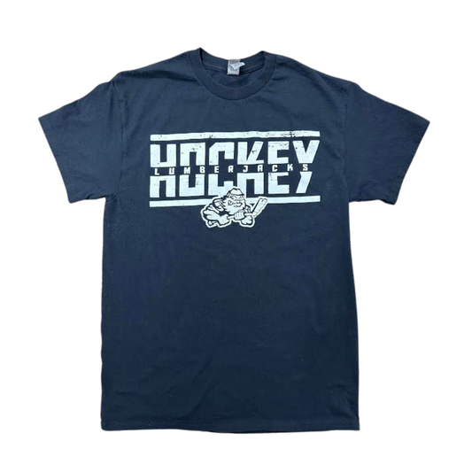 Black Lumberjacks Hockey T-Shirt
