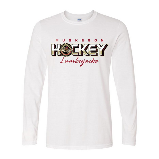 Adult Softstyle Long Sleeve (White)