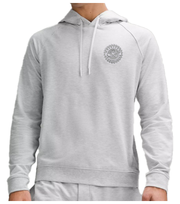Grey Lululemon Embroidered Sweatshirt